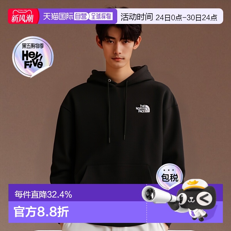 韩国直邮THE NORTH FACE北面运动衫男女款简约时尚优雅个性潮流