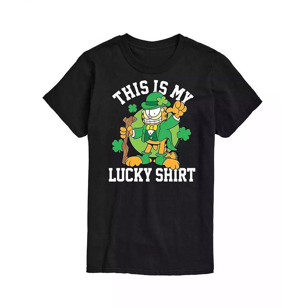 AIRWAVES|男士加菲猫短袖 T 恤