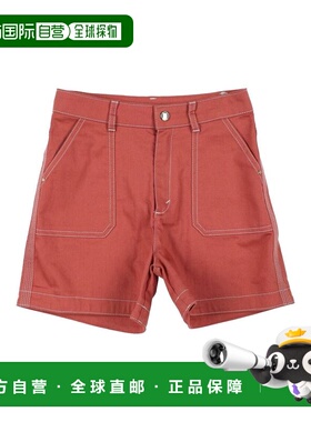 1h可退 香港直邮Chloe 蔻依 女童 牛仔短裤童装 orange橙色 舒适