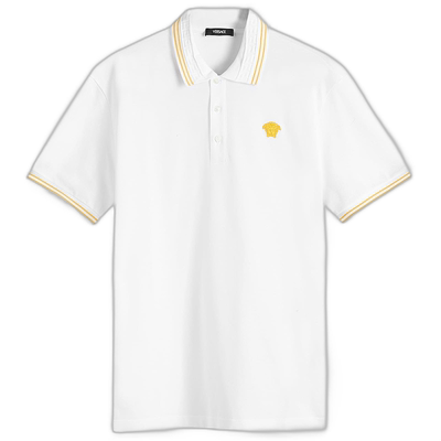 香港直邮潮奢 Versace 范思哲 男士 短袖Polo衫 10139101A09860