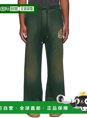 1h可退 香港直邮潮奢 AMIRI 男士 绿色 MA Crest 运动裤 AMJYSP10
