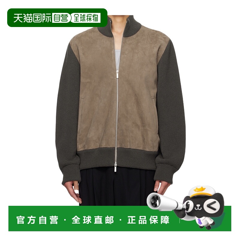 1h可退 香港直邮SALVATORE FERRAGAMO 男士外套 785964CONCRETE A