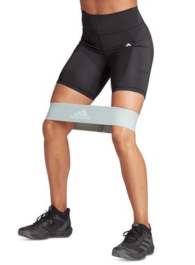 美国直邮adidas|女士 Optime Stash 高腰自行车短裤