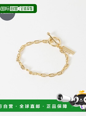 1h可退 日本直邮XOLO 男士 GOLD别注 Marina Link 手链 银制镀金