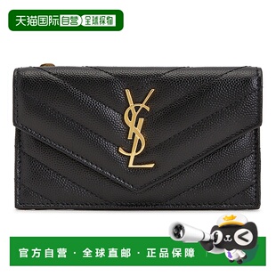 1h可退 韩国直邮saint laurent paris 女士 钱包卡包名片包