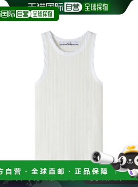 香港直邮A.P.C. 女士背心吊带 COHAOF07038AAB SS2024 白色 罗纹