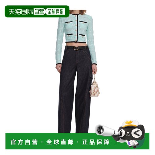 1h可退 香港直邮SELF-PORTRAIT 女士夹克 PF26072CG AW2026 蓝色
