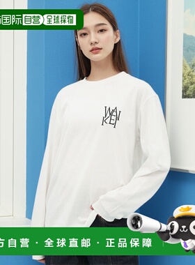 韩国直邮WAIKEI韩国小众设计师狗狗图案时尚日常T恤YK22SSTS02