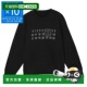 m25025 日本直邮MM6 女士黑色卫衣 s52gu0248 Maison Margiela
