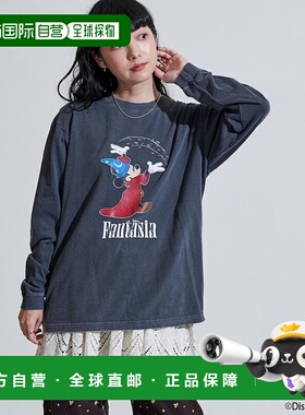 1h可退 日本直邮官方授权 FREAK'S STORE 复古迪士尼印花长袖T恤