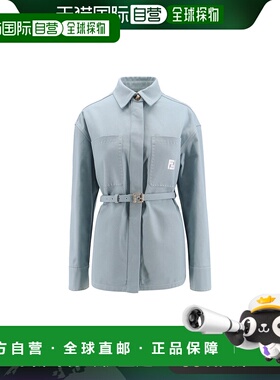 香港直邮FENDI 男士夹克 FLF677AOE7F08S8 AW2024 绿色