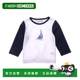 自营 Rachel Riley Sailboat Rash Guard Top - multi 美国奥莱直