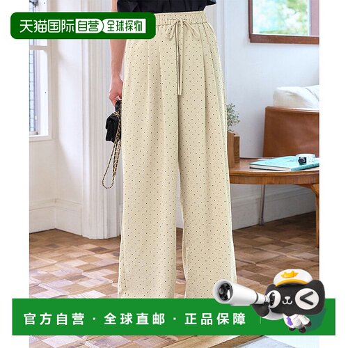 日本直邮KOBE LETTUCE 迷你圆点宽松长裤 [M4221] KO5653EW030609