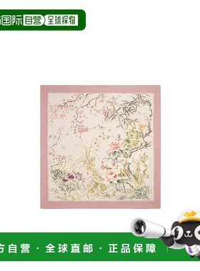 香港直邮DIOR 女士围巾 54PRV140I007C415 SS2025 白色 印花披肩