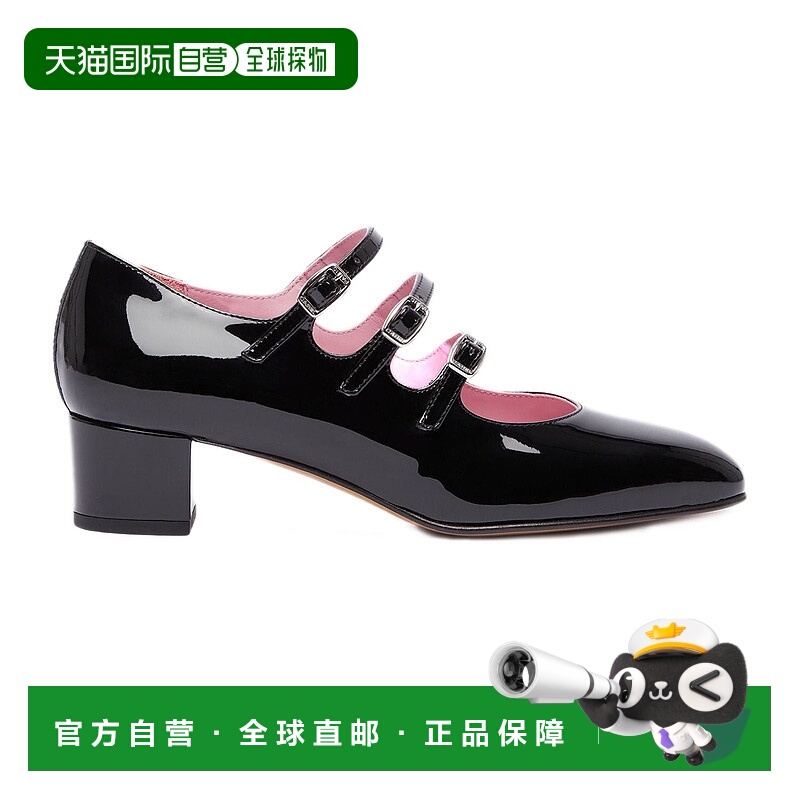 1h可退 香港直邮Carel 女士 Kina 露跟芭蕾舞平底鞋 A5279BLKSI34