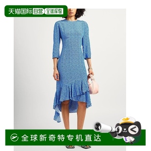 中长连衣裙时尚 香港直邮潮奢 女士 Marni 丝绸 玛尼