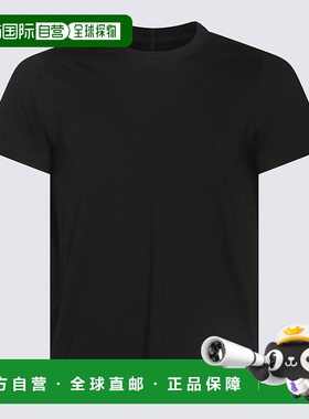 香港直邮RICK OWENS 男士T恤 RU02E1265JA09 AW2025 黑色 ‘Shiel