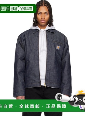 1h可退 香港直邮潮奢 CARHARTT WIP 男士 蓝色 OG Detroit 牛仔夹