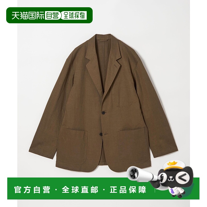 1h可退 日本直邮Steven Alan 男装 棉麻混纺 单排三粒扣 修身 长