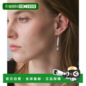 阿卡朵 1h可退 日本直邮agete 女士珍珠耳饰两颗异形珍珠设计简约