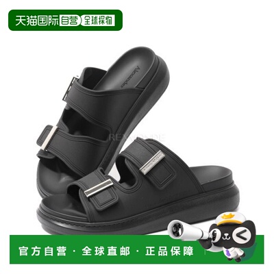 韩国直邮ALEXANDER MCQUEEN 663563 W4Z51 1081 拖鞋橡胶凉拖鞋