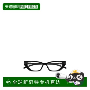 香港直邮GUCCI GG1683O001 1h可退 女士眼镜 几何框 SS2025 黑色