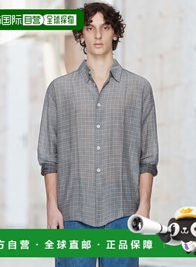 1h可退 香港直邮潮奢 Our Legacy 男士 灰色 Beyond 衬衫 M2252BP