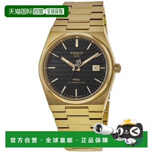 自营 tissot天梭PRX Powermatic 80达米安 利拉德特别版黑色表盘T