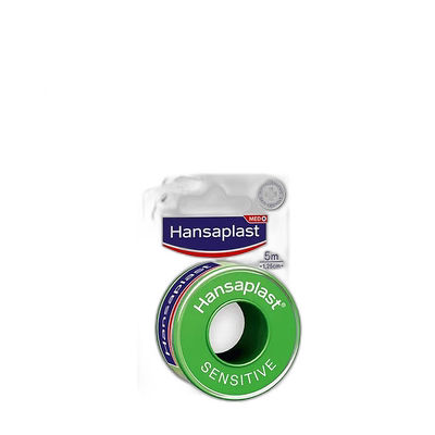 欧洲直邮Hansaplast加固手撕绷带卷防过敏1卷（5m*1.25cm）/盒