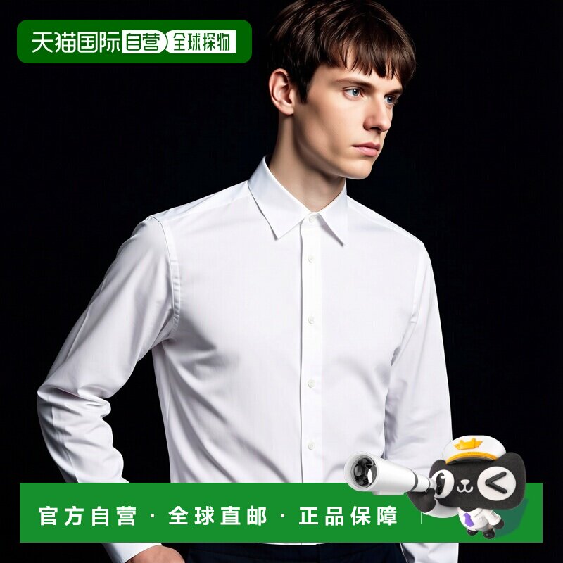 香港直邮Givenchy 纪梵希 男士 府绸衬衫 BM60ZY14M6长袖
