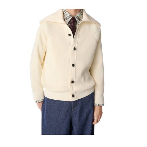 1h可退 香港直邮Bottega Veneta 长袖针织开衫 833130V59X0