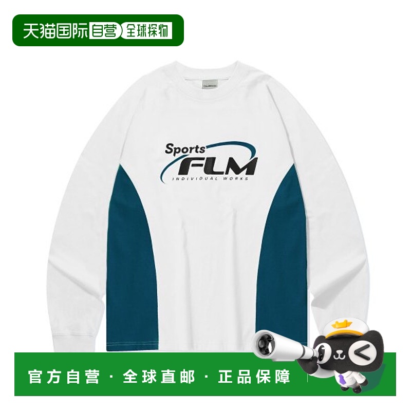 韩国直邮FILLUMINATE 公用卫衣Sports Block Long Sleeve-bl Spor