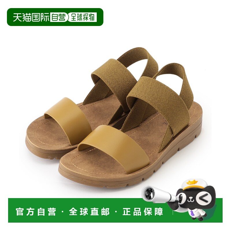 1h可退 日本直邮SHOO・LA・RUE女士平底踝带弹力凉鞋 C701300220250,女鞋,时装凉鞋,淘宝优惠券,粉丝福利购,淘宝优惠卷