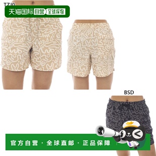 日本直邮Billabong 女士 ADIV BAGGIES 印花中筒短裤 沙滩裤 休闲