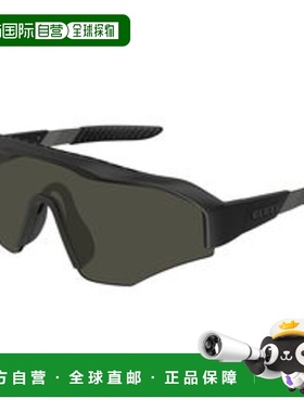 1h可退 香港直邮潮奢 Gucci 古驰 男士 Eyewear 面具形太陽眼鏡 G
