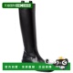美国 sTOD’s 自营tod High Gomma Knee black Leather Boot