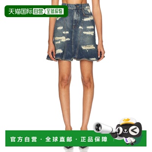 1h可退 香港直邮潮奢 Marc Jacobs 马克 雅可布 女士 沟纹迷你半