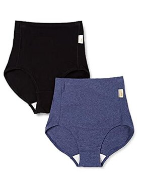 日本直邮Inujirushi犬印本铺孕妇内裤2个组黑色藏青色SH2481