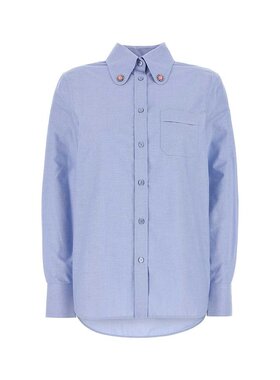 Valentino 华伦天奴 女士 纽扣式长袖衬衫 6B3AB78193R