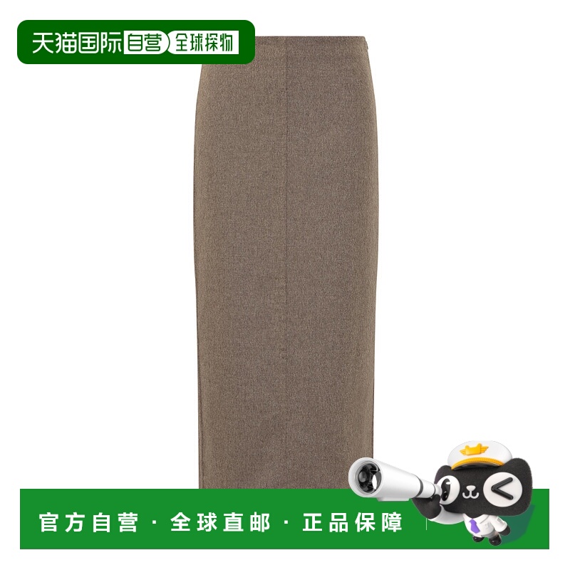 香港直邮Brunello Cucinelli 中长半身裙 MD565G3923包臀裙直筒裙