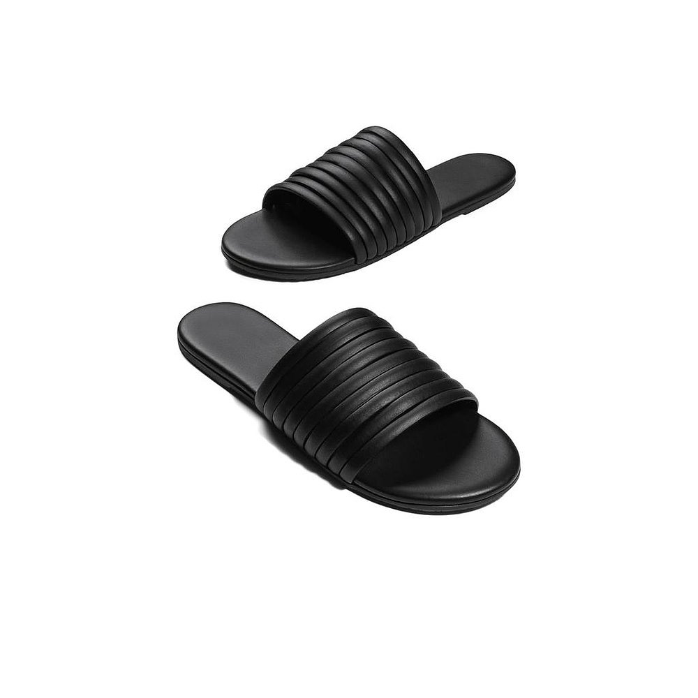 美国直邮TKEES女士时装凉鞋平底圆头真皮时尚舒适 百搭透气女鞋