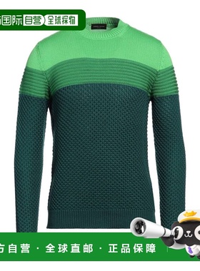 1h可退 香港直邮潮奢 Roberto Collina 男士 毛衣 green绿色 舒适