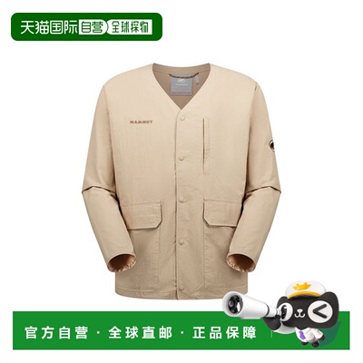 日本直邮MAMMUT Highland WB Cardigan AF 男士户外开衫1012-0084