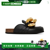 香港直邮潮奢 穆勒鞋 J.W. 女士 1h可退 Chain Anderson 黑色 AN3