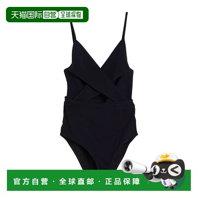 1h可退 香港直邮ZIMMERMANN 女士 One-piece 泳衣 black黑色 舒适