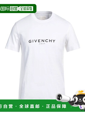 香港直邮Givenchy 纪梵希 男士 T恤 white白色 舒适时尚