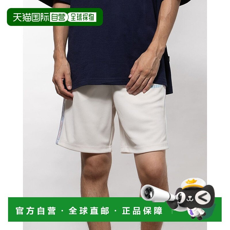 日本直邮NERDY 棋盘格条纹半长裤运动裤 [NE8621EU00466]