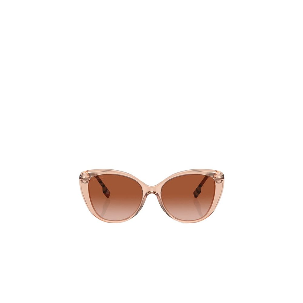BURBERRY 女士眼镜 BE4407408813 SS2024 棕色 猫眼形框太阳镜