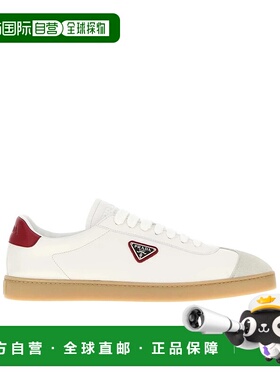 香港直邮PRADA 男士运动鞋 2EE394Y5TFG000F0970 SS2025 白色