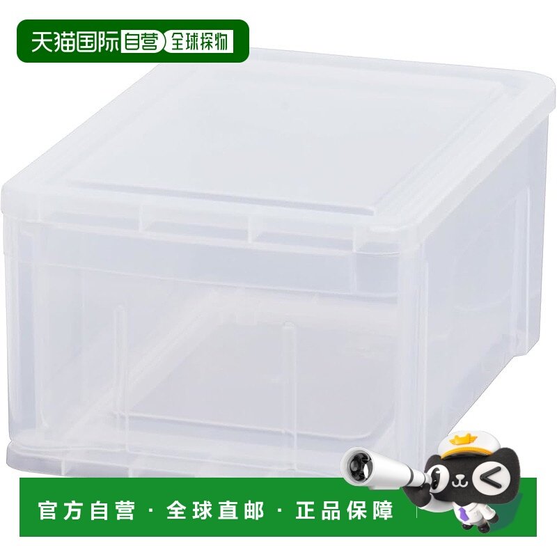 【日本直邮】天马 透明小物收纳盒 日本制 S 26×37×18cm